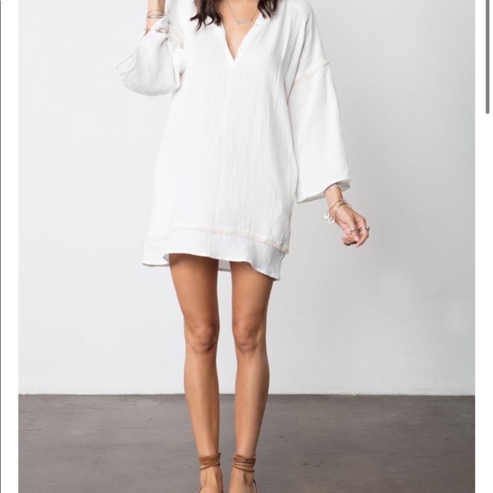 Stillwater The Benny dress in white. Size S